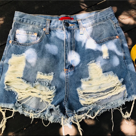 Nasty Gal Pants - Nasty Gal High Waisted Shorts